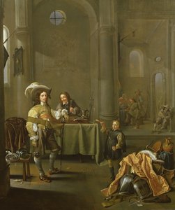 De Viering van de Bevrijding van een Kathedraal door de Nederlandse Militie